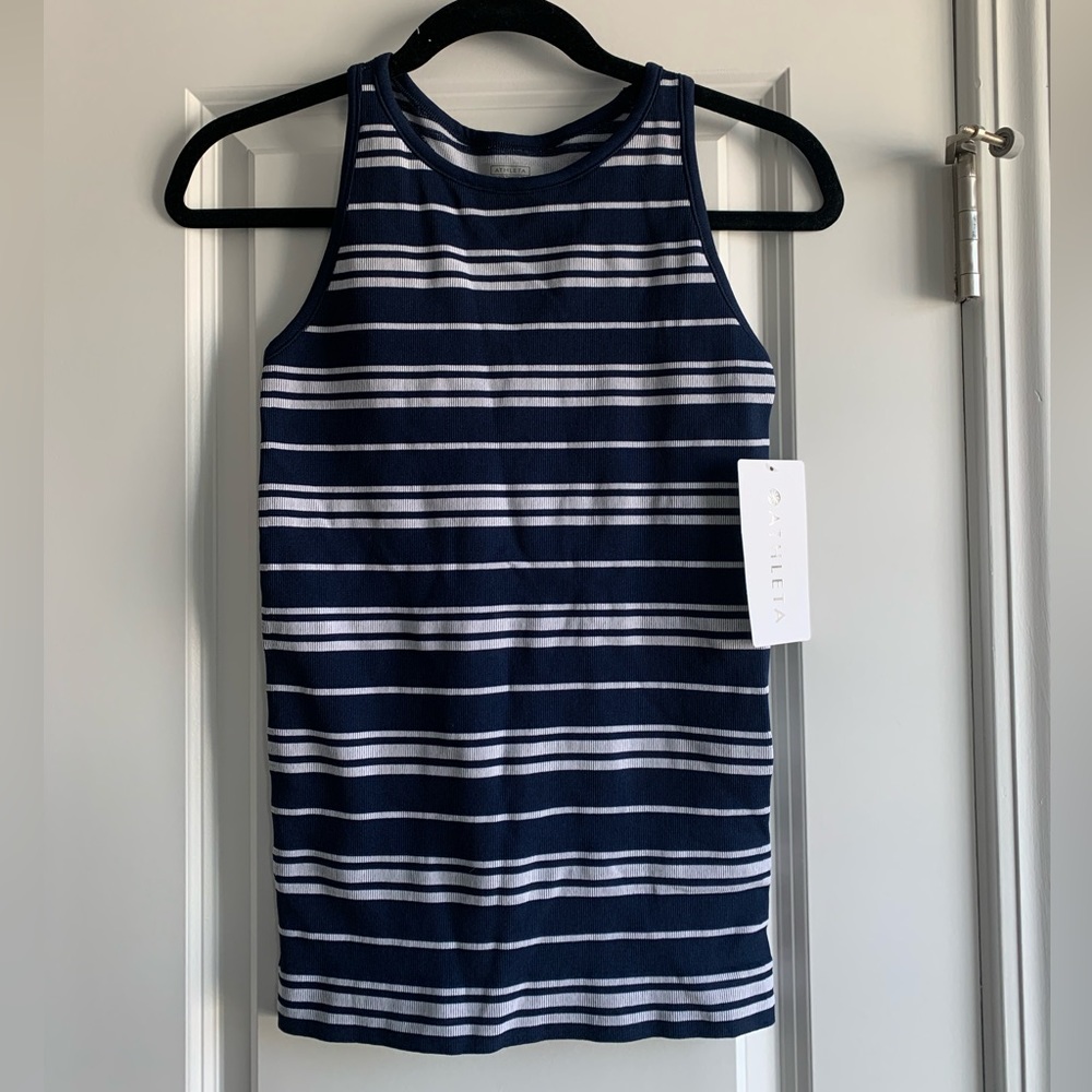 [NWT] Athleta Stripe Racerback Tank